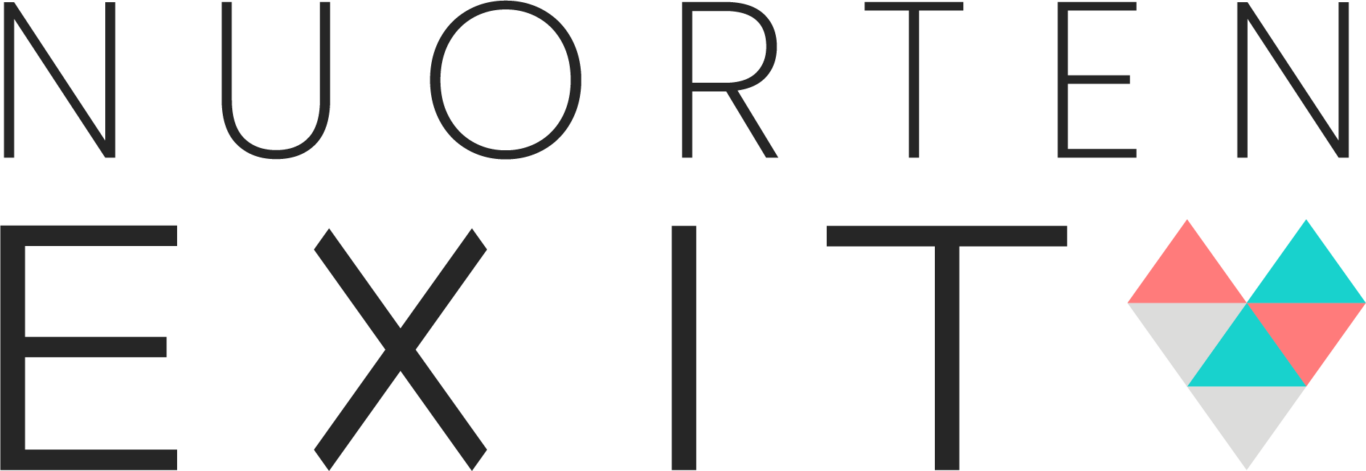 Nuorten Exit logo.